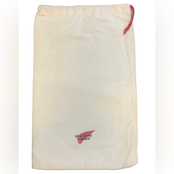 RED WING SHOES New Fleece drawstring Shoe Storage travel Bag - Picture 2 of 4